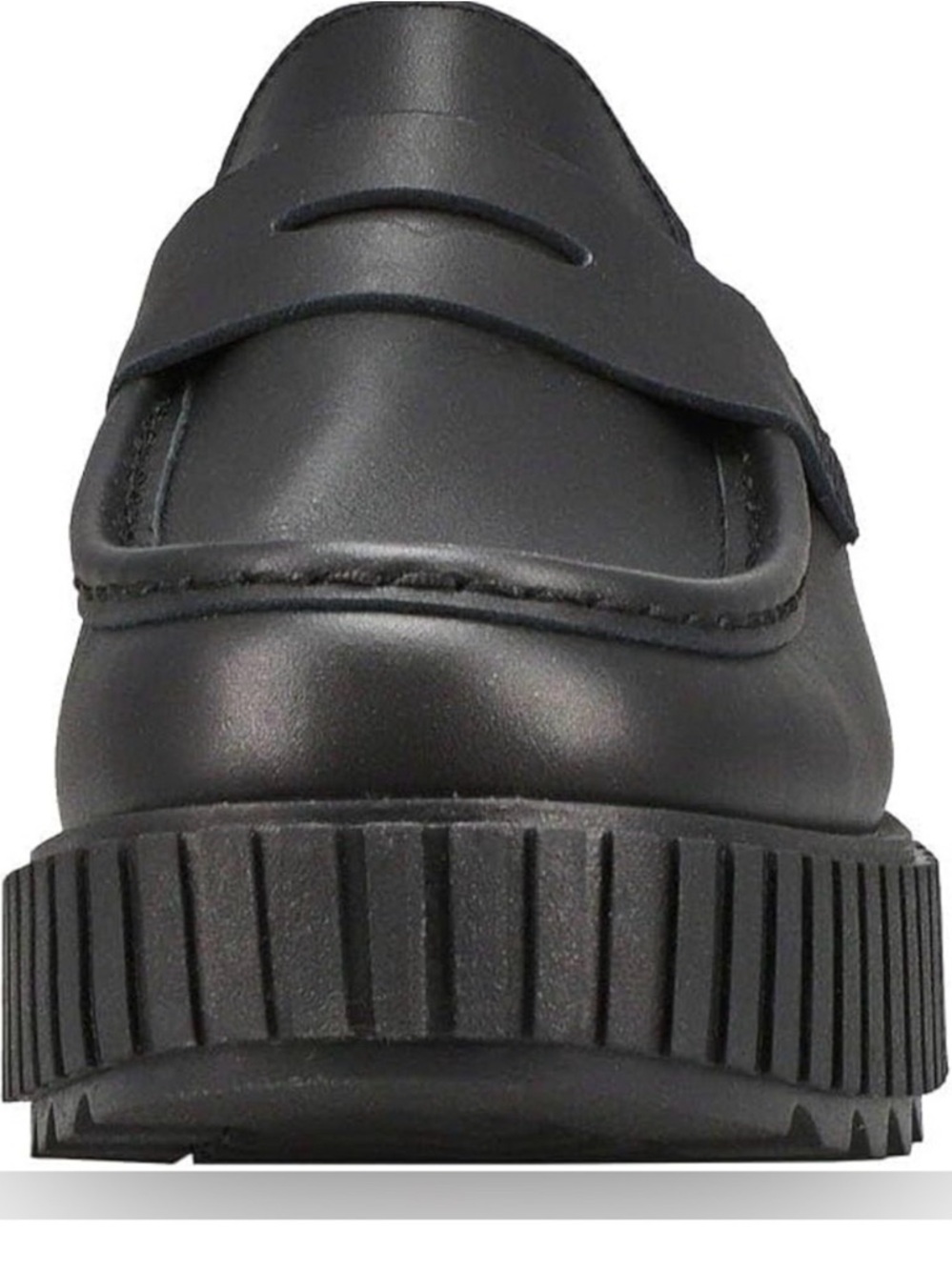 Sorel Ona Ave Penny Loafer Mule Black Chunky Platform Slip-On Shoes - Picture 4 of 5